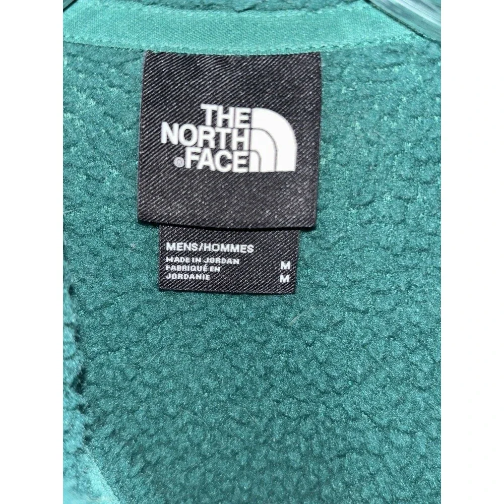 The North Face Dunraven Sherpa Fleece 1/4 Zip Jacket Coat Sz Medium Men